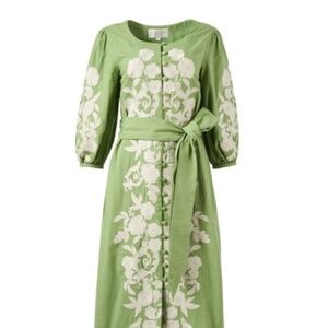 Mestiza | Dresses | Mestiza Suzanna Green Embroidered Cotton Dress | Poshmark Mestiza | Dresses | Mestiza Suzanna Green Embroidered Cotton Dress | Poshmark